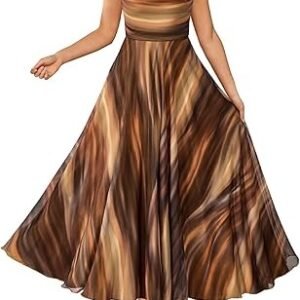 Women Summer Floral Maxi Dresses