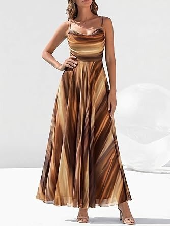 Women Summer Floral Maxi Dresses - Image 2