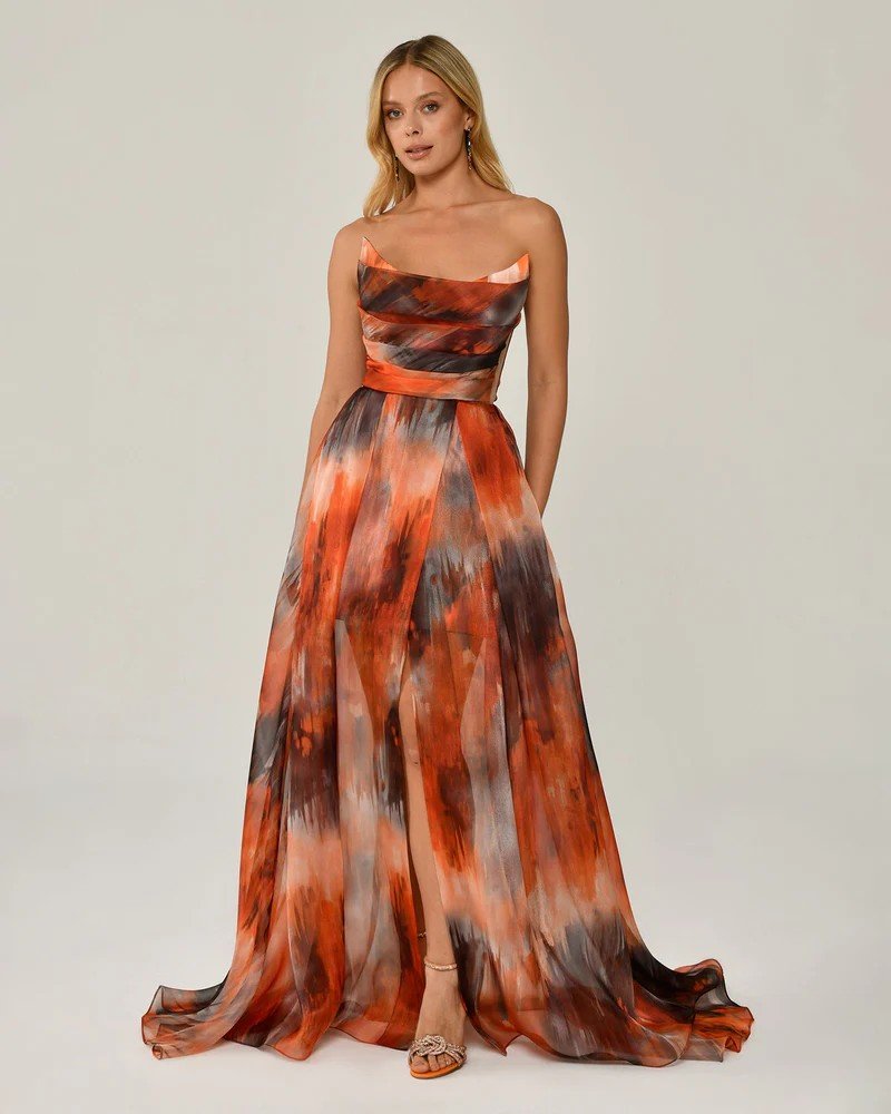 Women Summer Floral Maxi Dresses - Image 4